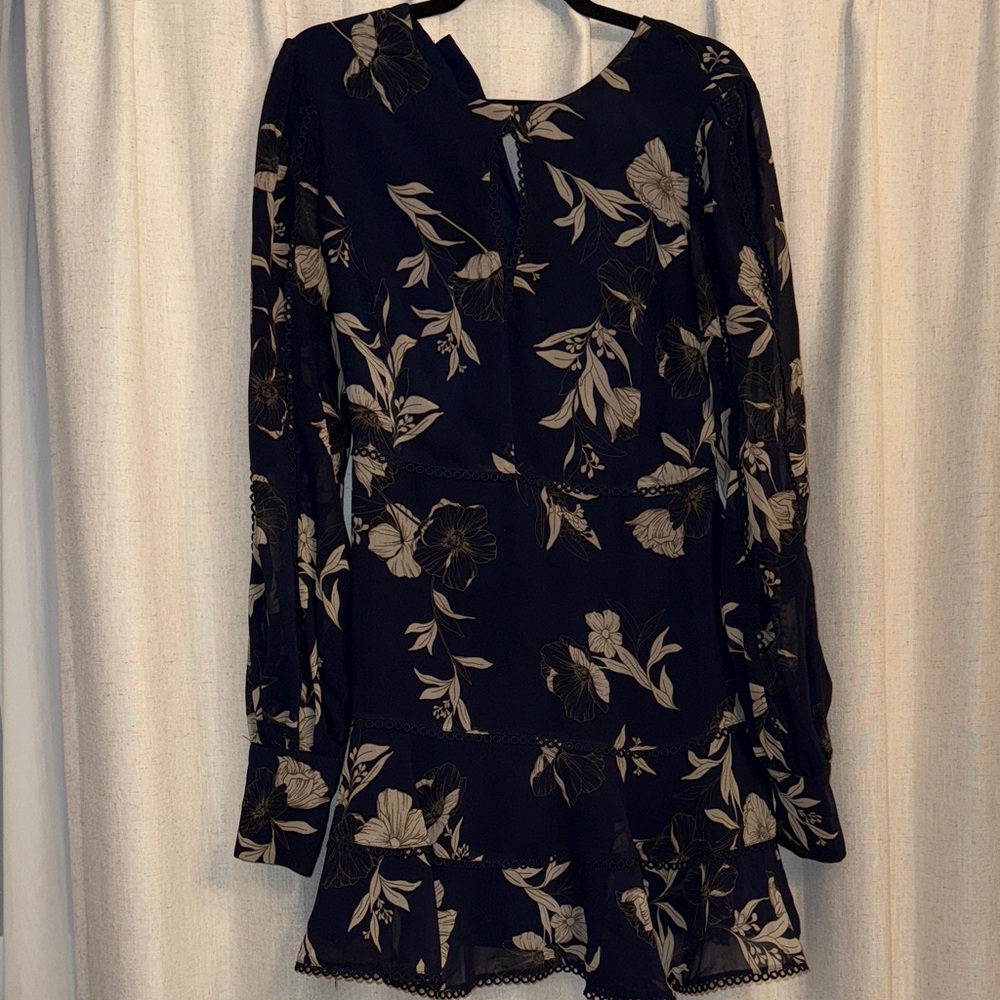 Bardot Floral Long Sleeve Dress